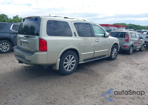 2008 Infiniti Qx56 z USA, uszkodzony, nr VIN 5N3AA08D18N901985